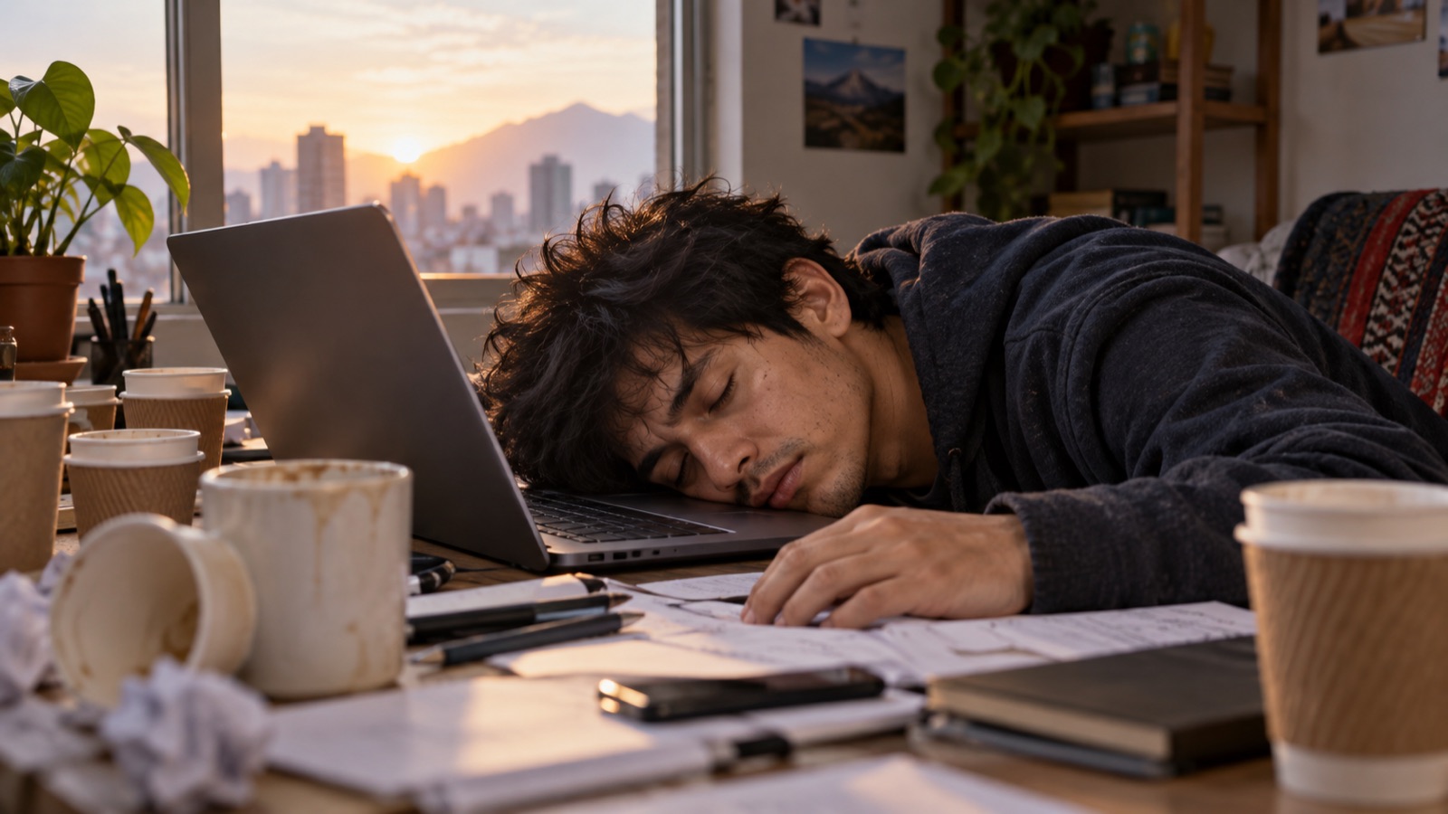 Dormir menos para avanzar tu tesis es el peor negocio que harás